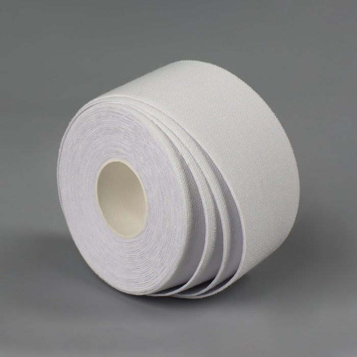 Кинезио - тейп, 3,8 см × 5 м, цвет белый Кинезио - тейп, 3,8 см × 5 м, цвет белый