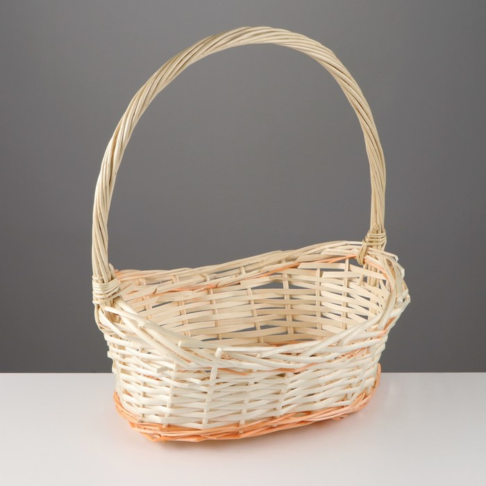 Корзина плетеная, 35х24х14х10/38, лоза Корзина плетеная, 35х24х14х10/38, лоза