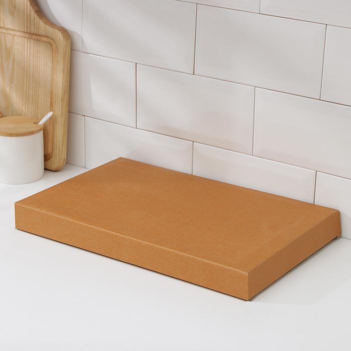 Поднос с ручками Доляна «Лазурный берег», 41×30×5 см, бамбук Поднос с ручками Доляна «Лазурный берег», 41×30×5 см, бамбук