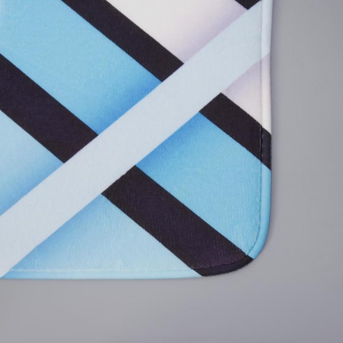 Набор ковриков для ванной и туалета Доляна «Полосатый», 2 шт: 40×50, 50×80 см Набор ковриков для ванной и туалета Доляна «Полосатый», 2 шт: 40×50, 50×80 см