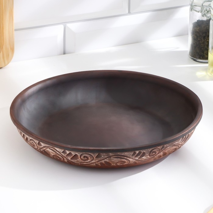 Форма для запекания 0,67 л,  4х21х21 см, ангоб Форма для запекания 0,67 л,  4х21х21 см, ангоб