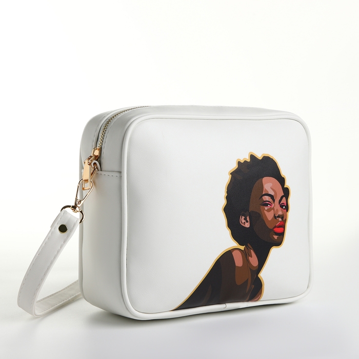 Сумка женская через плечо TEXTURA, маленького размера, цвет белый Сумка женская через плечо TEXTURA, маленького размера, цвет белый