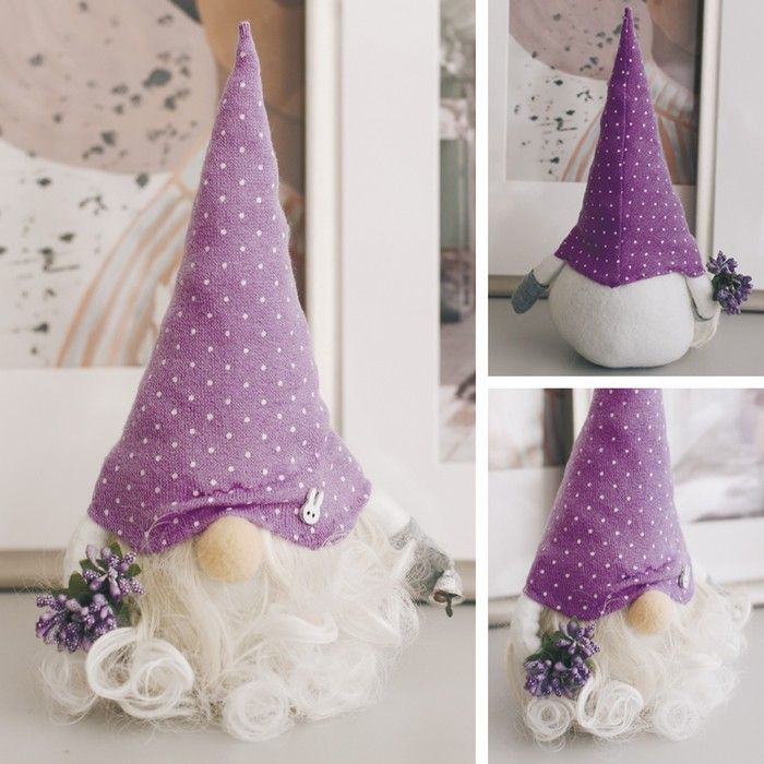 Набор для шитья. Интерьерная кукла своими руками «Гномик Альф», 30 см Набор для шитья. Интерьерная кукла своими руками «Гномик Альф», 30 см