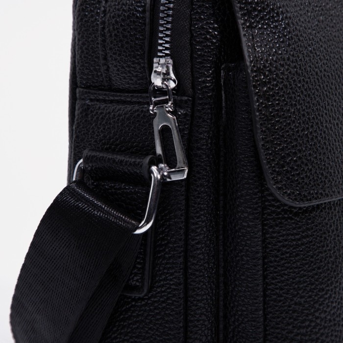 Сумка мужская, цвет чёрный Сумка мужская, цвет чёрный