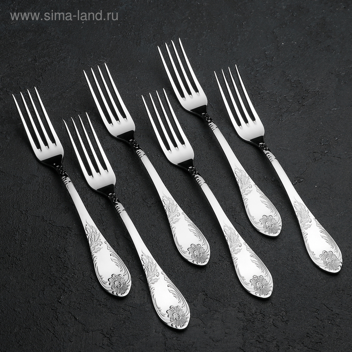 Набор столовых приборов «Императорский», 24 предмета, декоративная коробка Набор столовых приборов «Императорский», 24 предмета, декоративная коробка