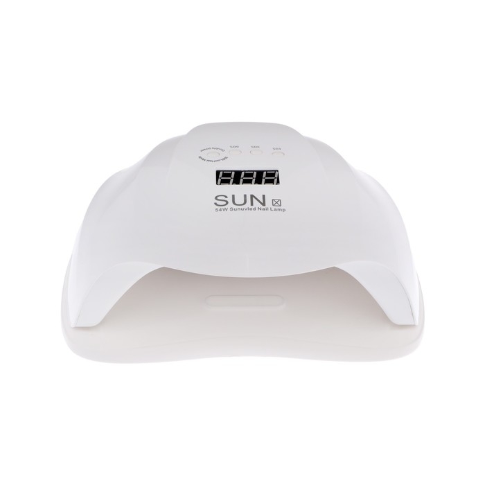 Лампа для гель-лака JessNail SUN X BL, UV/LED, 54 Вт, 36 диодов, таймер 10/30/60 сек, белая Лампа для гель-лака JessNail SUN X BL, UV/LED, 54 Вт, 36 диодов, таймер 10/30/60 сек, белая