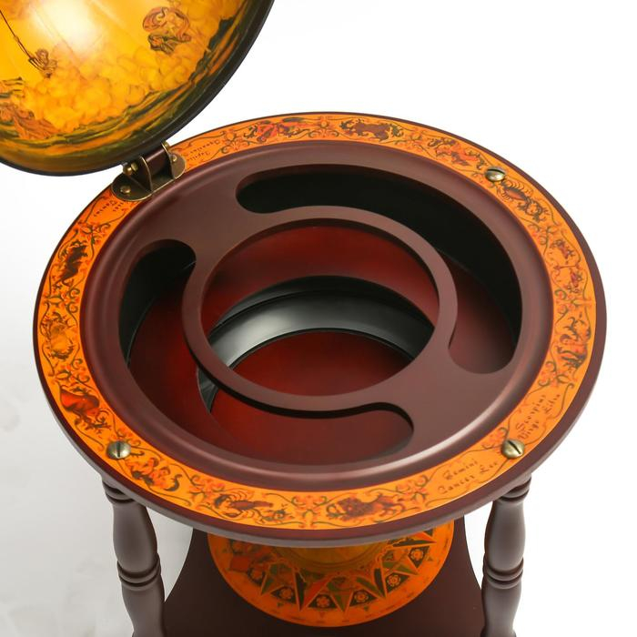 Глобус-бар декоративный, на подставке 57х42х42 см Глобус-бар декоративный, на подставке 57х42х42 см