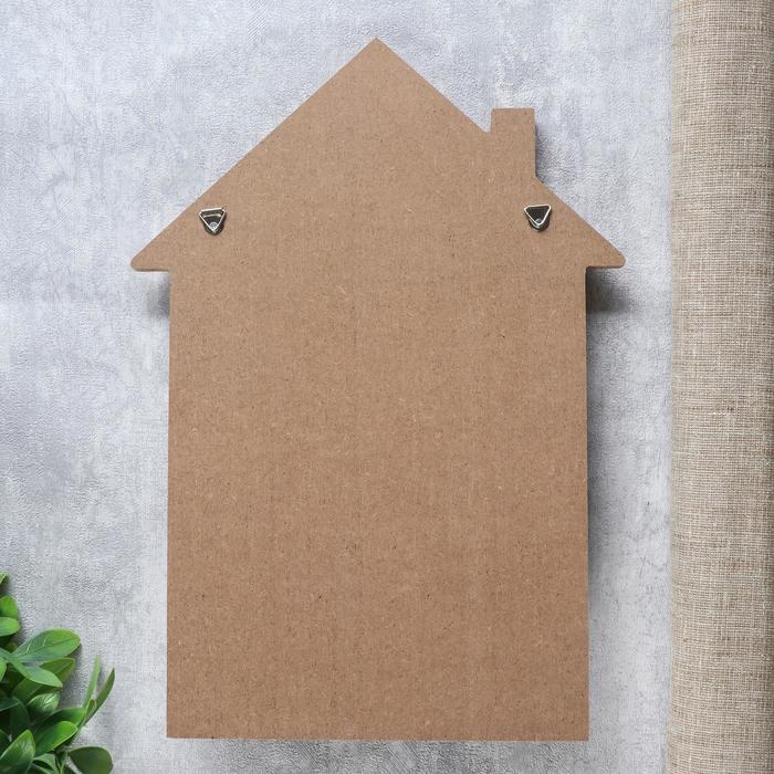 Крючки декоративные дерево Крючки декоративные дерево "Велосипед с лавандой у дома" 34х24х4,2 см МИКС