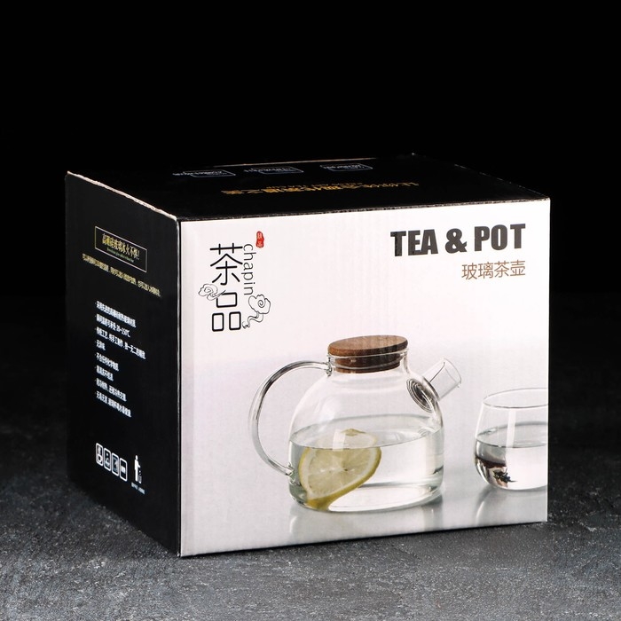 Чайник заварочный со стеклянным ситом «Горгона», 800 мл Чайник заварочный со стеклянным ситом «Горгона», 800 мл