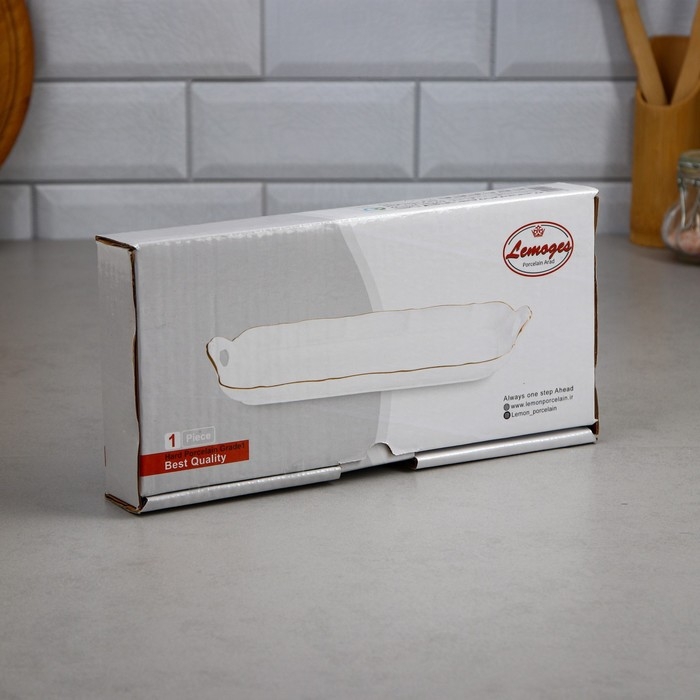 Блюдо «Рулёт», 29 см, фарфор, Иран Блюдо «Рулёт», 29 см, фарфор, Иран