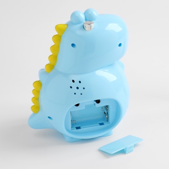 Часы - будильник настольные Часы - будильник настольные "Динозаврик" детские, плавный ход, d-10 см, 20 х 15 см, АА