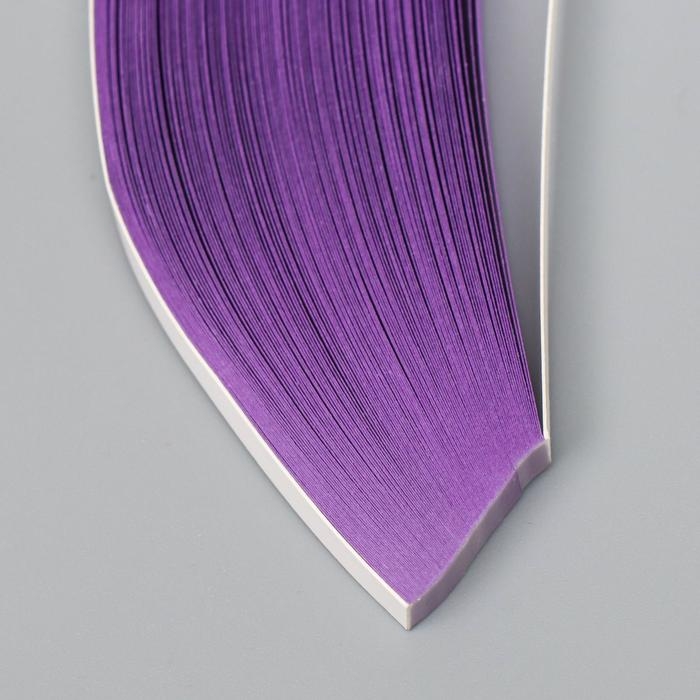 Полоски для квиллинга 120 полосок плотность 120 гр Полоски для квиллинга 120 полосок плотность 120 гр "Фиолетовые" ширина 0,5 см длина 53 см