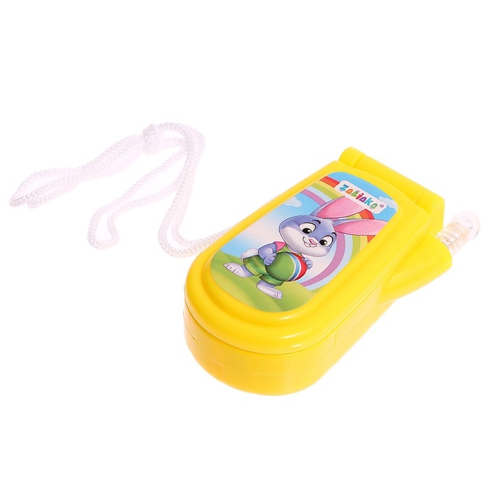 Музыкальный телефон «Зверюшки», русская озвучка, световые эффекты, работает от батареек, МИКС Музыкальный телефон «Зверюшки», русская озвучка, световые эффекты, работает от батареек, МИКС