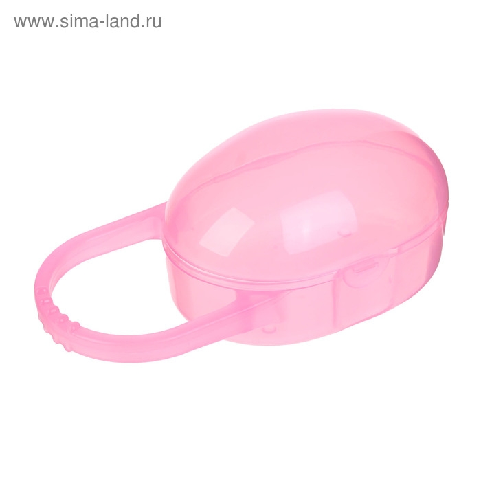 Контейнер для хранения и стерилизации детских сосок и пустышек, цвет розовый Контейнер для хранения и стерилизации детских сосок и пустышек, цвет розовый