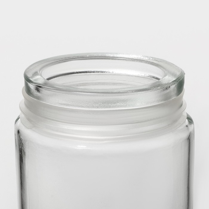 Солонка стеклянная Доляна &laquo;Классик&raquo;, 140 мл, 4&times;5&times;10,5 см