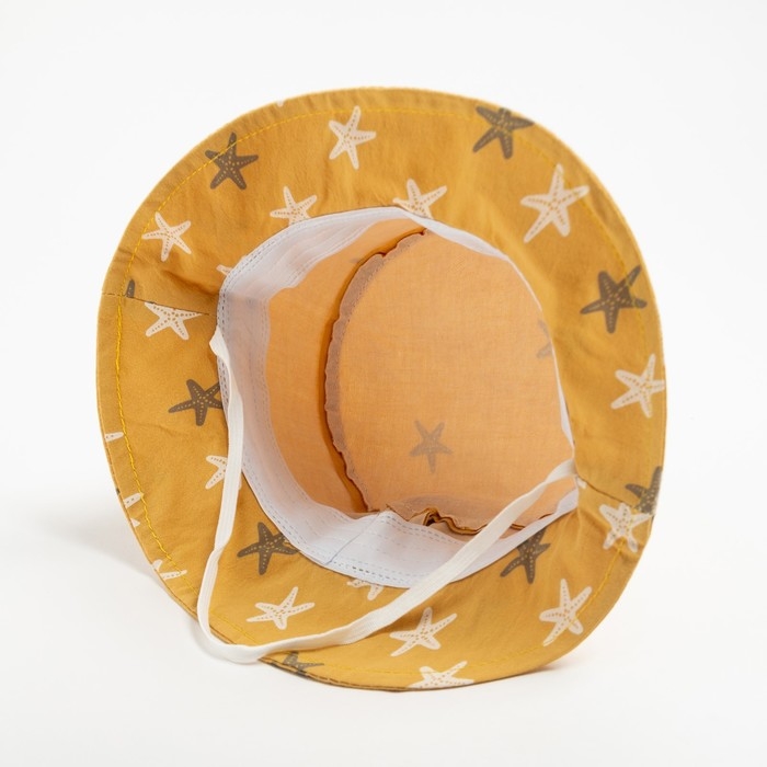 Панама детская MINAKU Панама детская MINAKU "Морская звезда", цвет жёлтый, размер 46
