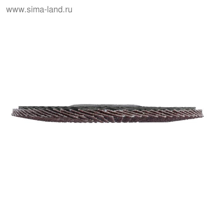 Круг лепестковый торцевой конический ЛОМ, 125 х 22 мм, Р80 Круг лепестковый торцевой конический ЛОМ, 125 х 22 мм, Р80