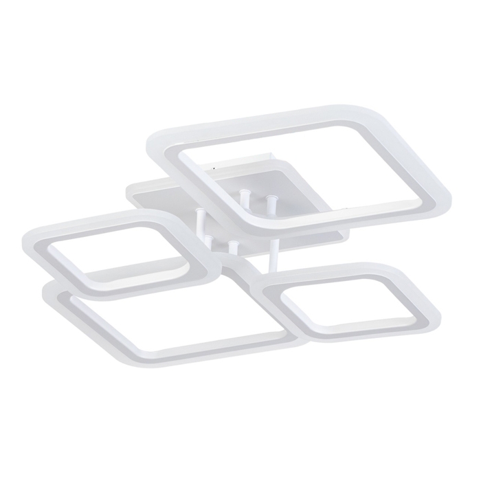 Люстра Люстра "Геометрия" 104Вт LED+RGB Белый 2700-6400k 72х49х11см