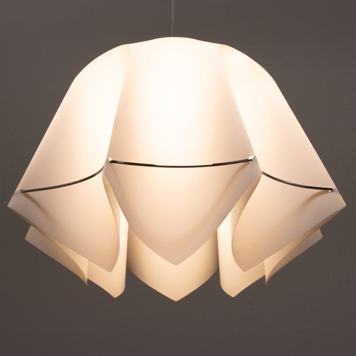 Люстра BayerLux Подвес BayerLux Люстра BayerLux Подвес BayerLux "Джули" E27 1х60Вт белый 40х40х100 см