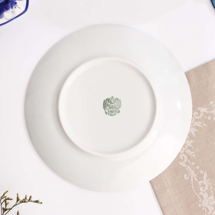 Тарелка Тарелка "Романс фантазия", д-200мм, нео гжель