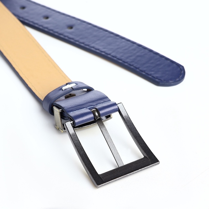 Ремень женский, ширина 2,5 см, винт, цвет синий Ремень женский, ширина 2,5 см, винт, цвет синий