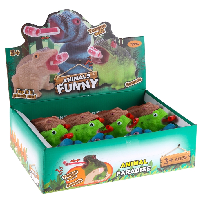 Мялка «Рептилия» с язычком, виды МИКС Мялка «Рептилия» с язычком, виды МИКС