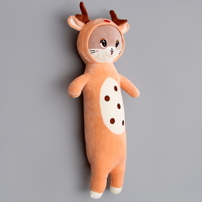 Мягкая игрушка «Котик», в костюме оленёнка, 90 см