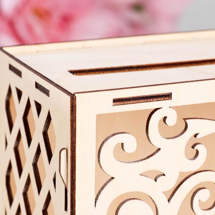 Свадебный банк Свадебный банк "Семейный банк", дерево, сборный, 24х10х16 см