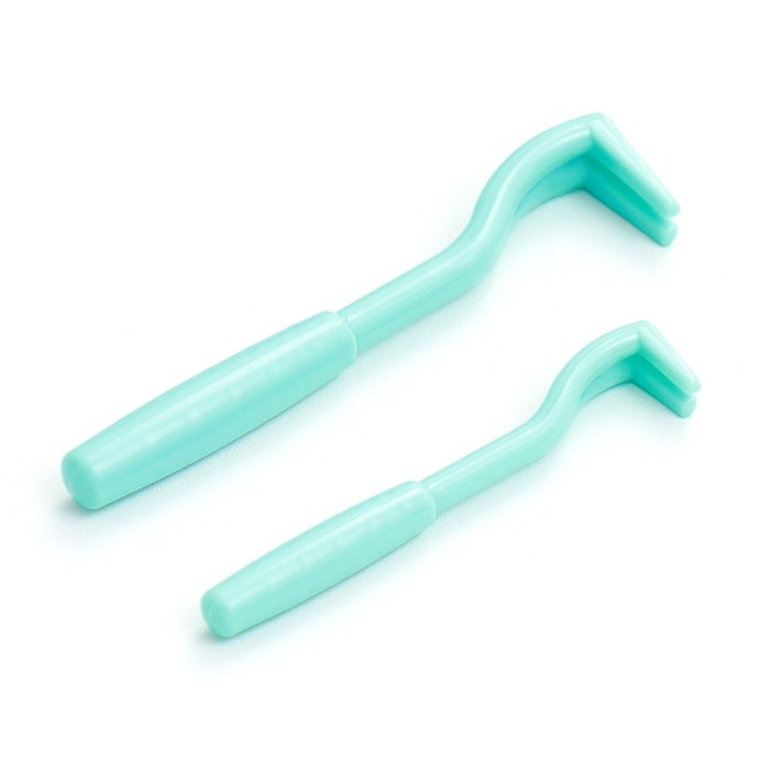 Набор выкручивателей для клещей, 2 размера, голубые Набор выкручивателей для клещей, 2 размера, голубые