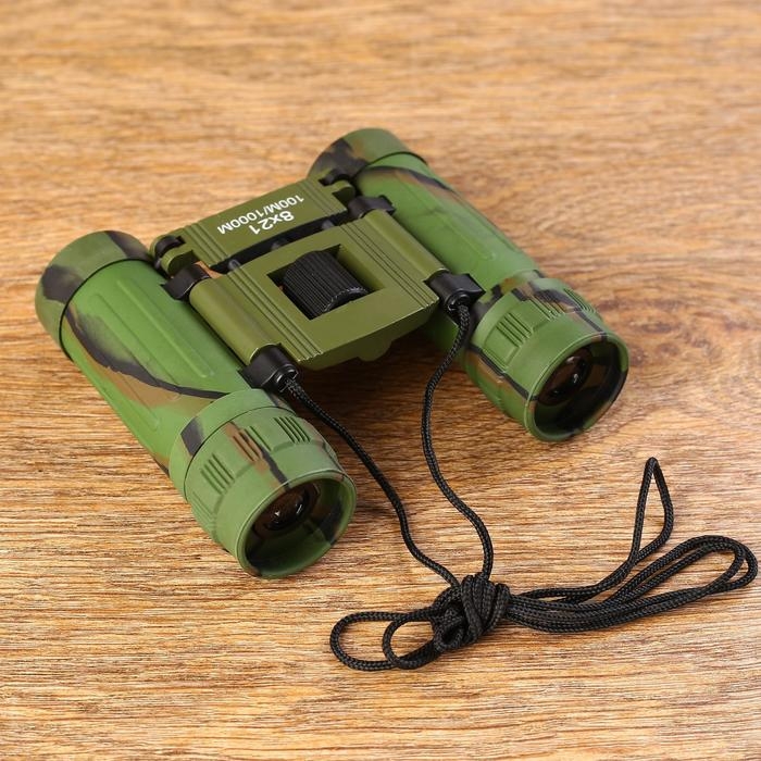 Бинокль Бинокль "Маскировка" 8х21, окуляр круглый