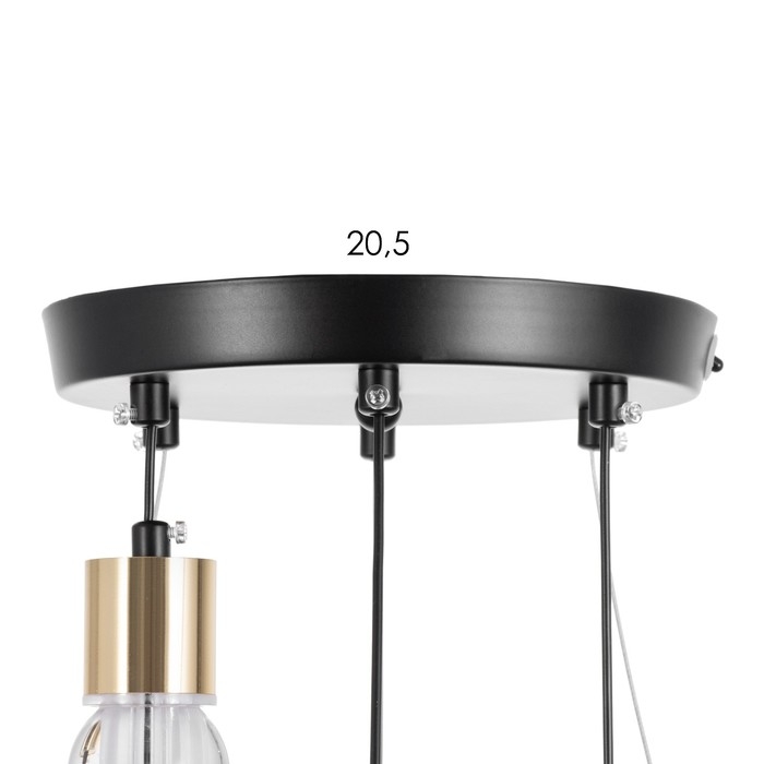 Светильник с ПДУ Светильник с ПДУ "Асанти" LED 110Вт 3000-6000К черный 53х53х100 см