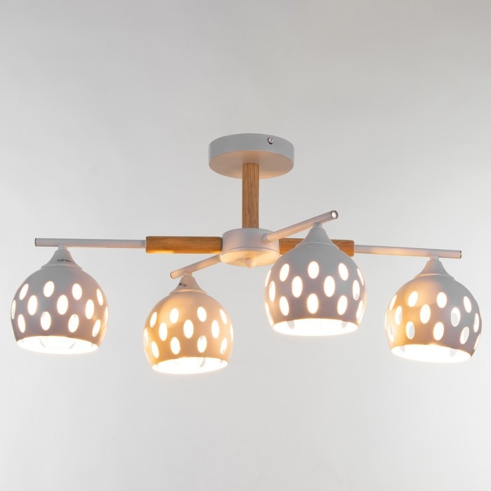 Люстра ГАЛЛОП Люстра ГАЛЛОП "Лика" 4х60Вт Е27 белый