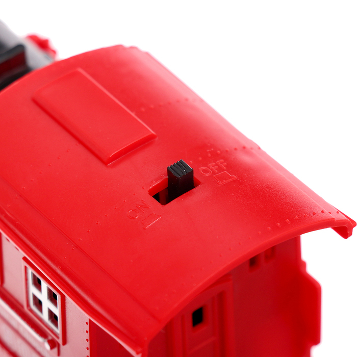 Железная дорога «Скорый поезд», радиоуправление, эффект дыма Железная дорога «Скорый поезд», радиоуправление, эффект дыма