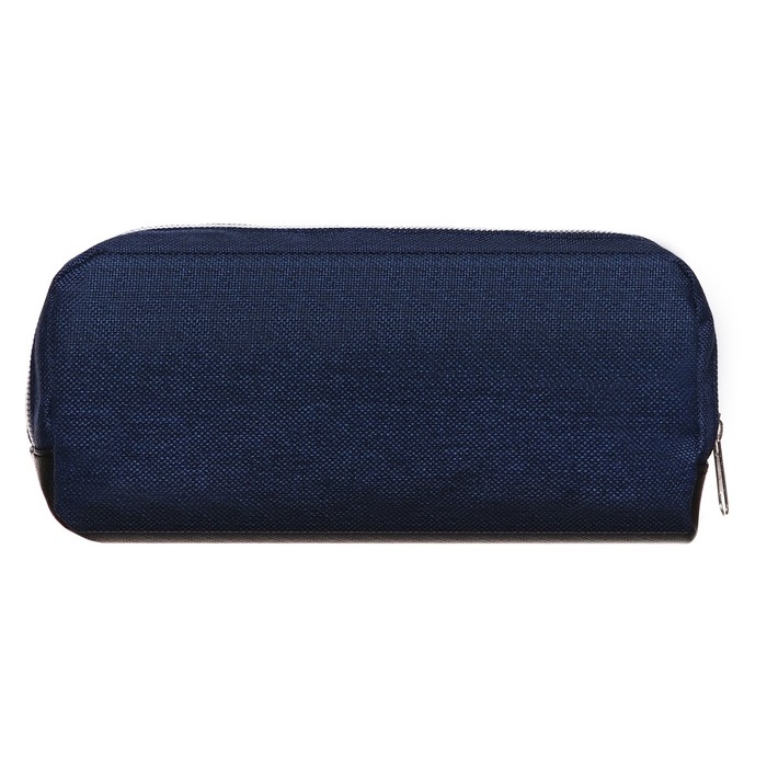 Пенал мягкий 2 отделения, 100 х 210 х 65 мм, объёмный, Calligrata, джинс Пенал мягкий 2 отделения, 100 х 210 х 65 мм, объёмный, Calligrata, джинс