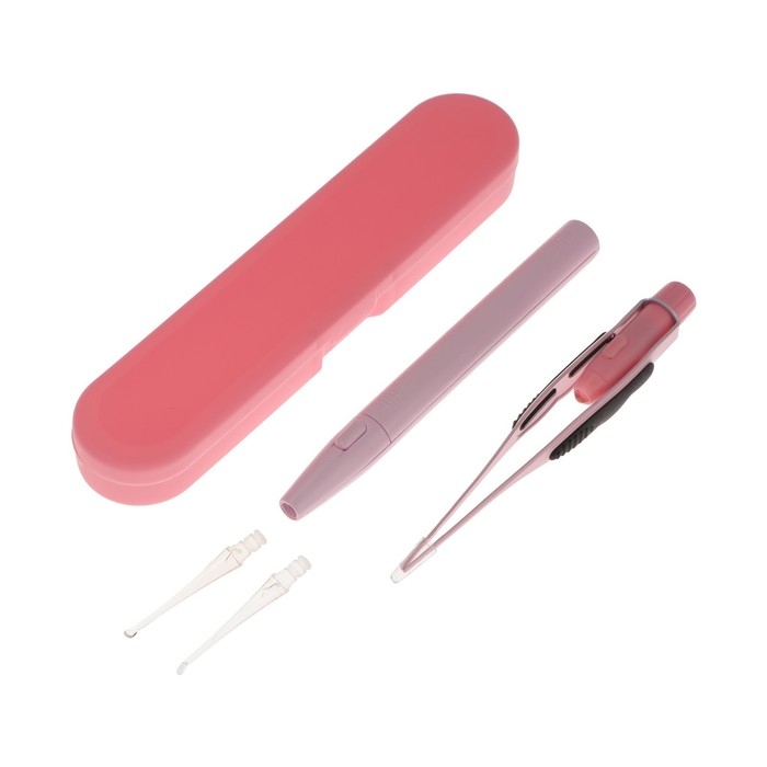 Пинцет Luazon LP-03, подсветка, палочка для чистки ушей, 2 насадки, от батареек (не в комп) Пинцет Luazon LP-03, подсветка, палочка для чистки ушей, 2 насадки, от батареек (не в комп)