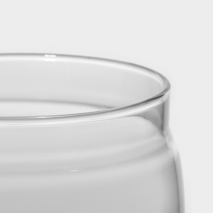 Банка для сыпучих продуктов стеклянная Cesni, 420 мл, цвет прозрачный