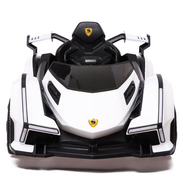 Электромобиль «Купе», 2 мотора, цвет белый Электромобиль «Купе», 2 мотора, цвет белый