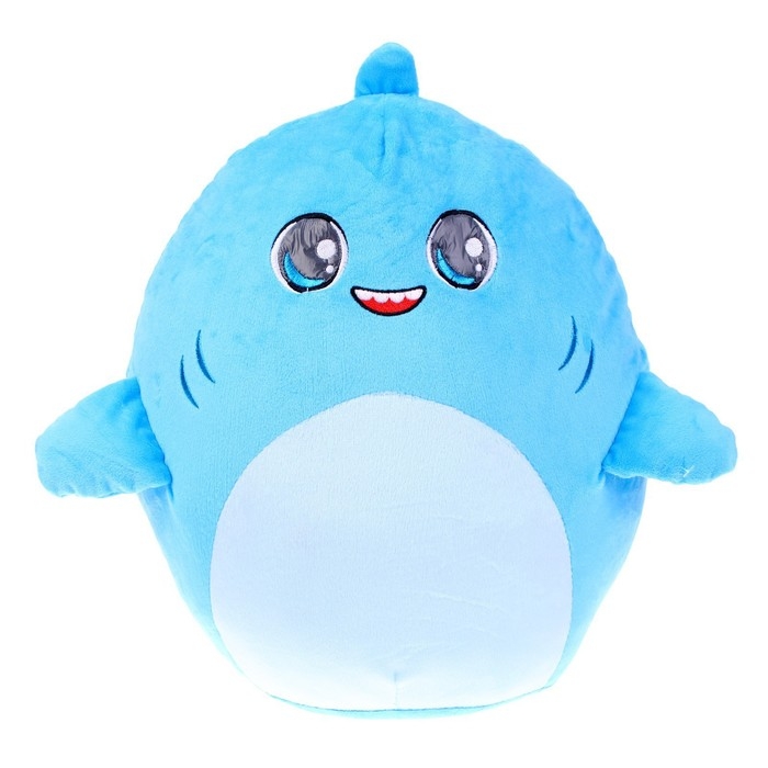 Мягкая игрушка-подушка Мягкая игрушка-подушка "Акула", 30 см