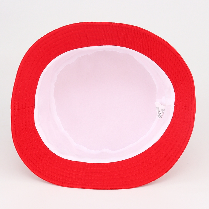 Панама детская для девочки, цвет красный, р-р 52-54