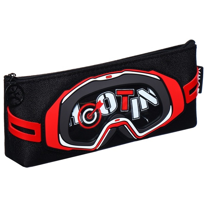 Пенал школьный на молнии Пенал школьный на молнии "Подводные очки", микс