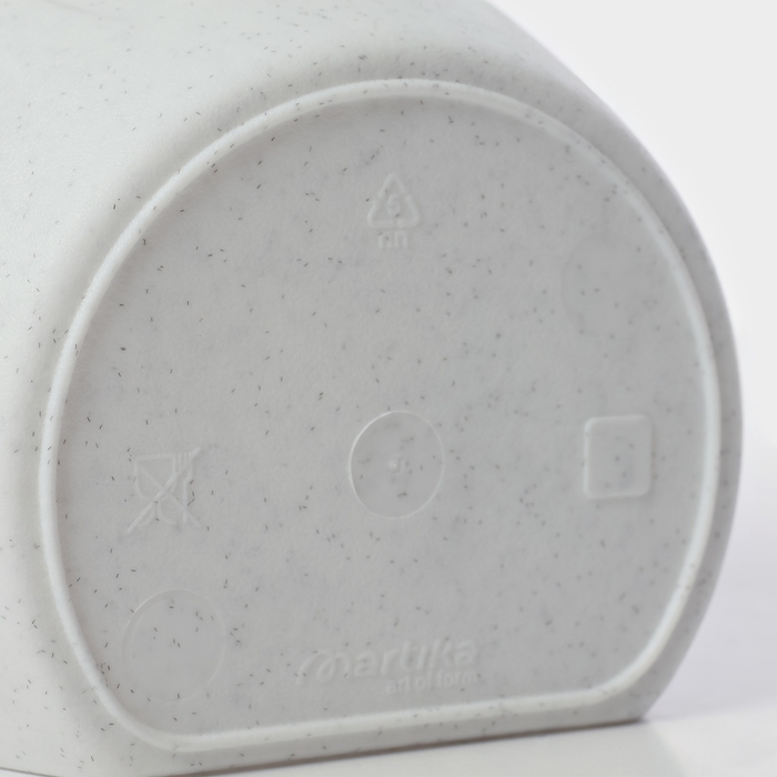 Кашпо настенное «Фелиция», 1 л, d=16 см, цвет мраморный