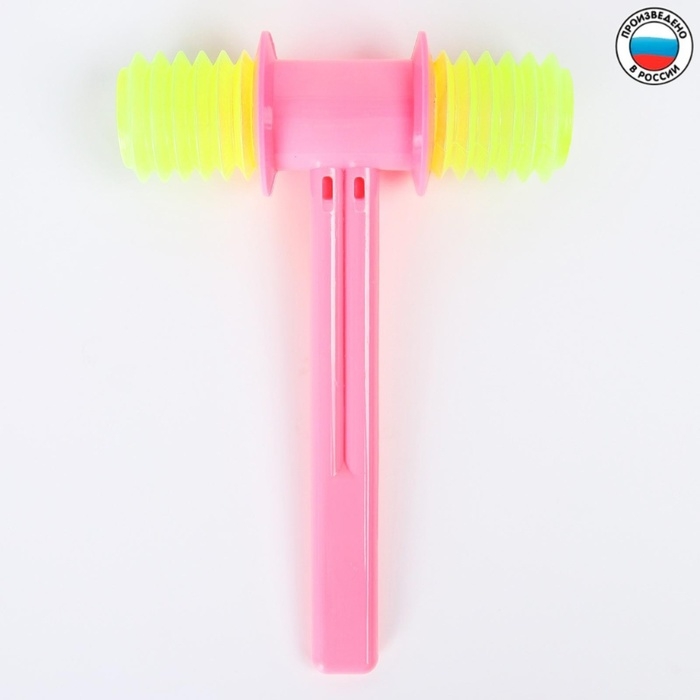 Погремушка «Молоток» озвученный, цвет МИКС, Аэлита Погремушка «Молоток» озвученный, цвет МИКС, Аэлита