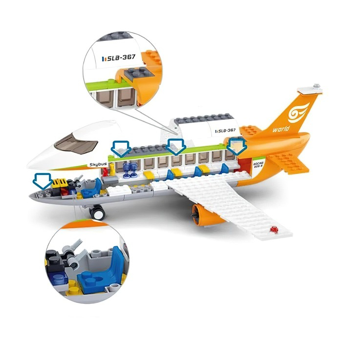 Конструктор «Международный аэропорт», 678 деталей Конструктор «Международный аэропорт», 678 деталей