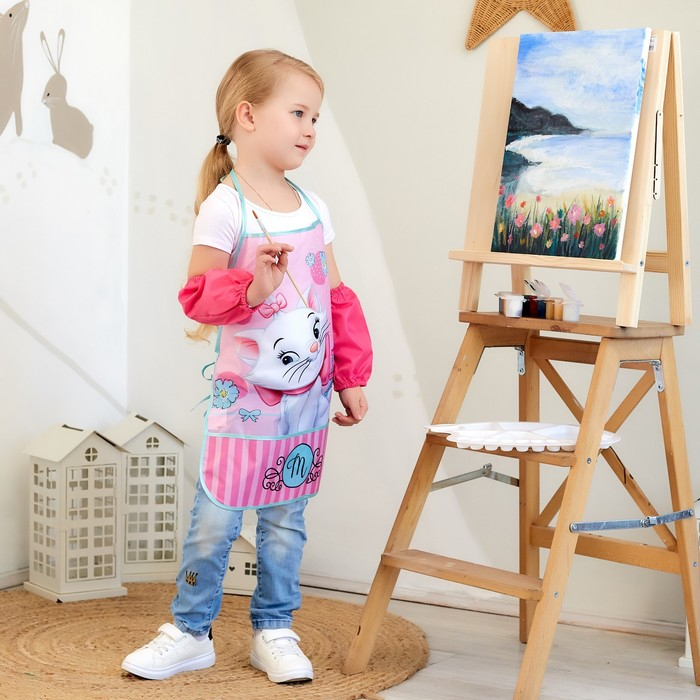 Фартук с нарукавниками детский Фартук с нарукавниками детский "Paris", Коты аристократы, 49х39 см