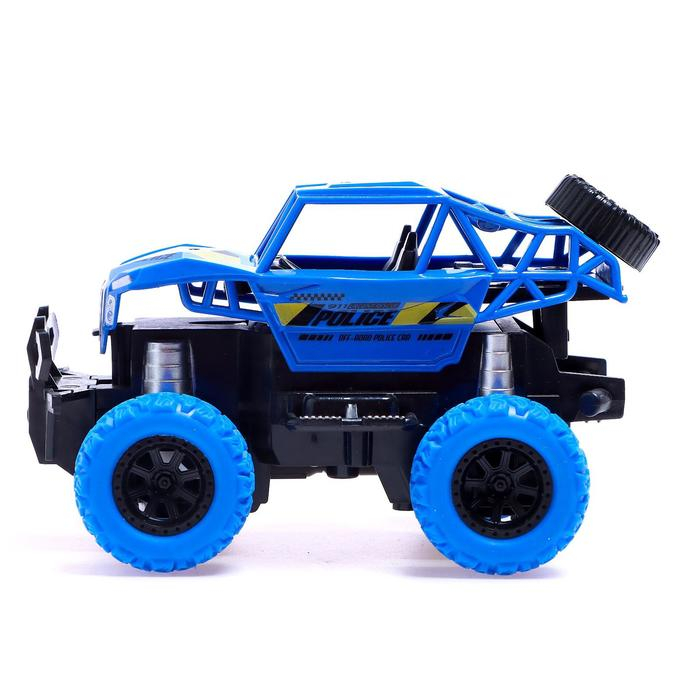 Джип радиоуправляемый «Полиция», работает от батареек, МИКС Джип радиоуправляемый «Полиция», работает от батареек, МИКС