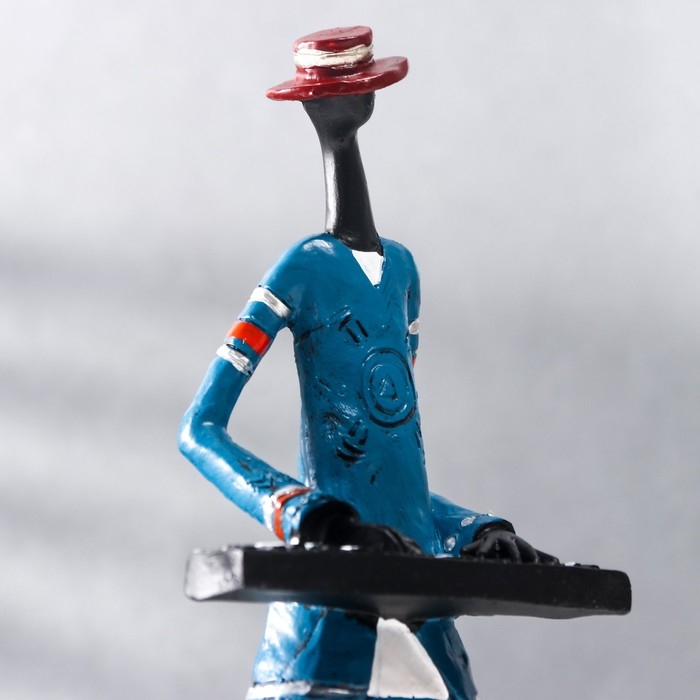 Сувенир полистоун  Сувенир полистоун "Джазмен - клавишник" 27х9,5х5,5 см