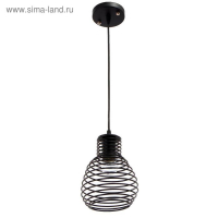 Светильник BayerLux 34520/1 E27 40Вт черный 14х14х28-128 см