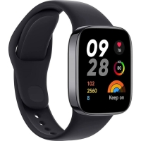 Смарт-часы Xiaomi Redmi Watch 3 Active, 1.83", TFT, сенсор, GPS, замер SpO2,289 мАч, черные