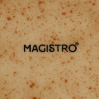 Блюдо сервировочное фарфоровое Magistro Stone, 24,5×11,5×2,5 см