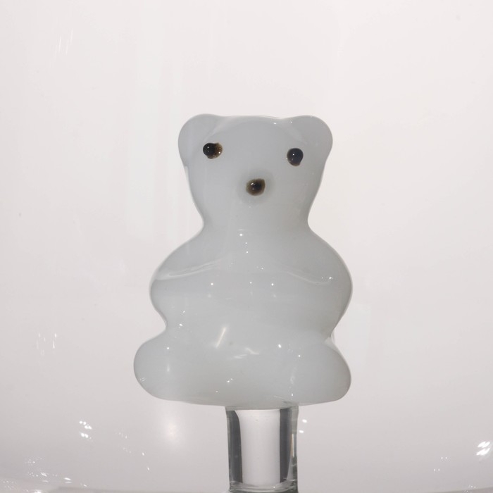 Кружка стеклянная с фигуркой на дне &laquo;Серен. Мишка&raquo;, 350 мл